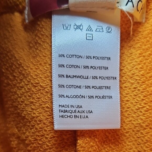 Free People Beach Wide Leg Cropped Flowy Fleece Pants Large New Flowy Lounge - Picture 7 of 8